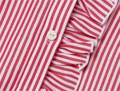 Name It tomato puree stribet skjorte top